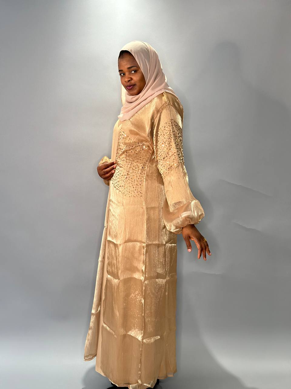 Abaya Zainab - gold