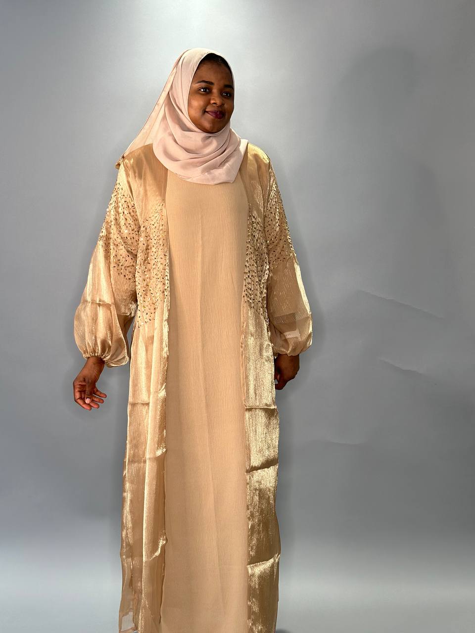 Abaya Zainab - gold