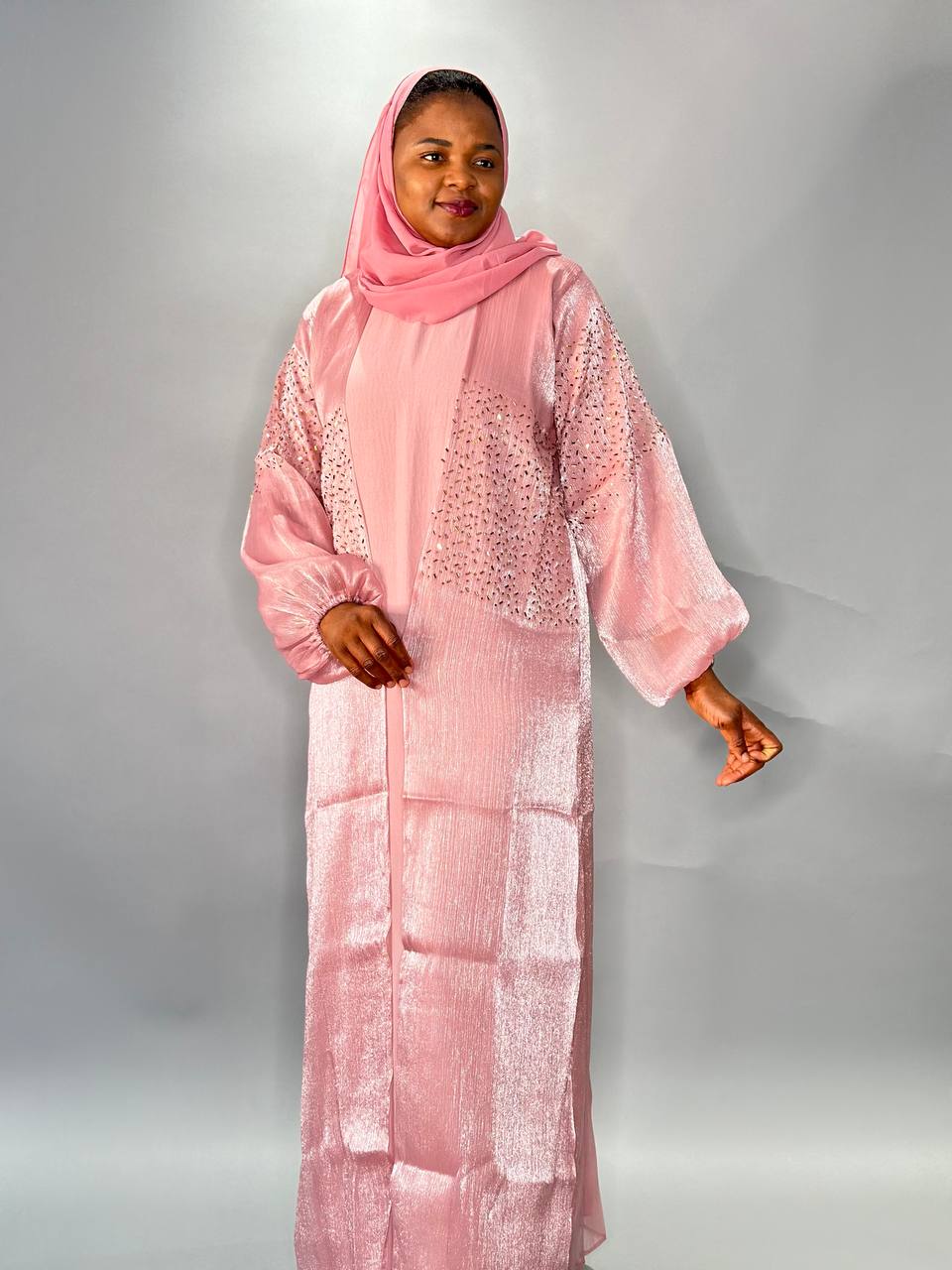 Abaya Zainab - pink