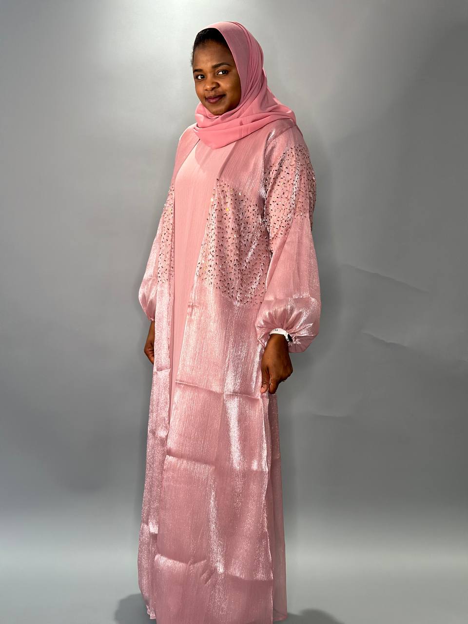 Abaya Zainab - pink