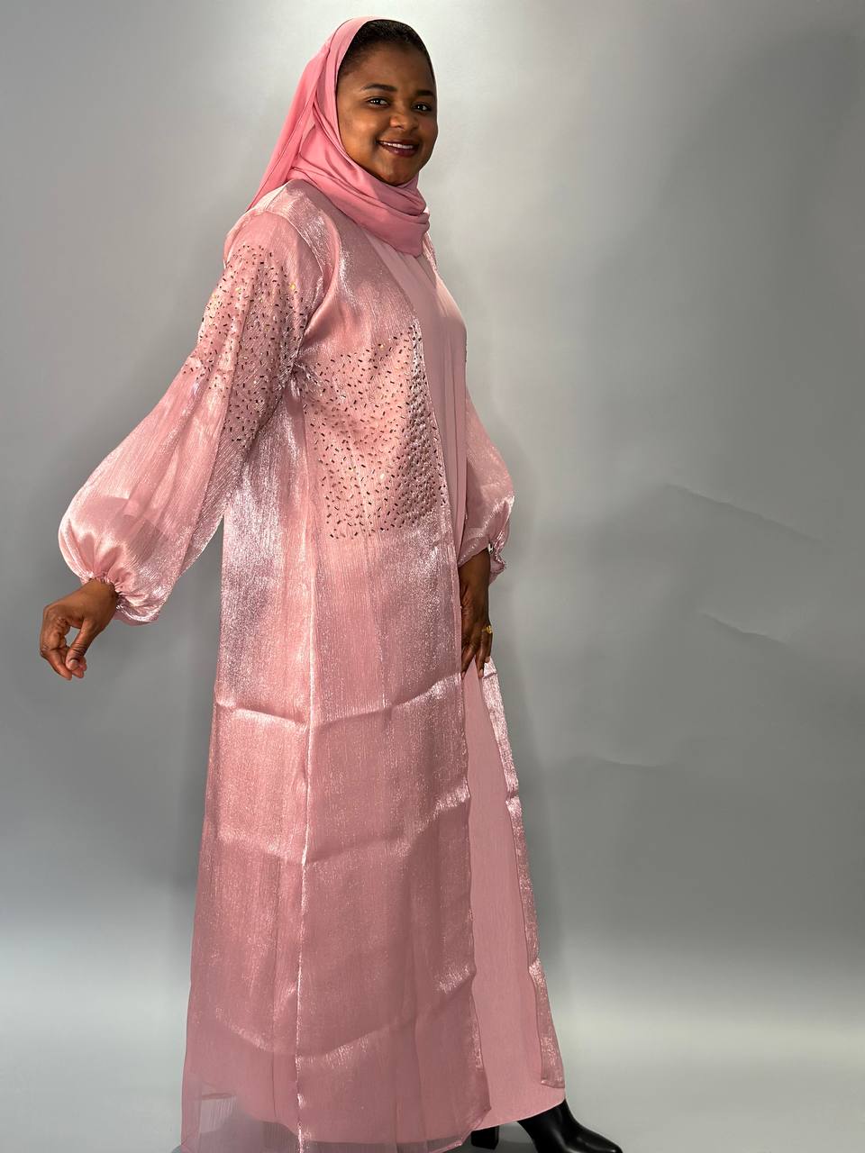 Abaya Zainab - pink