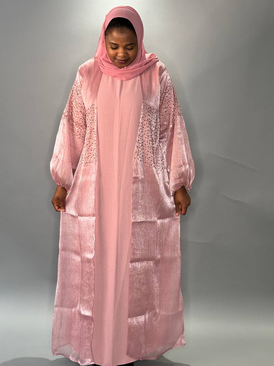 Abaya Zainab - pink