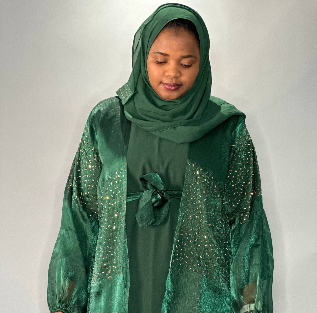 Abaya Zainab - green