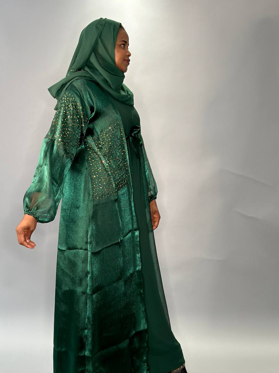 Abaya Zainab - green