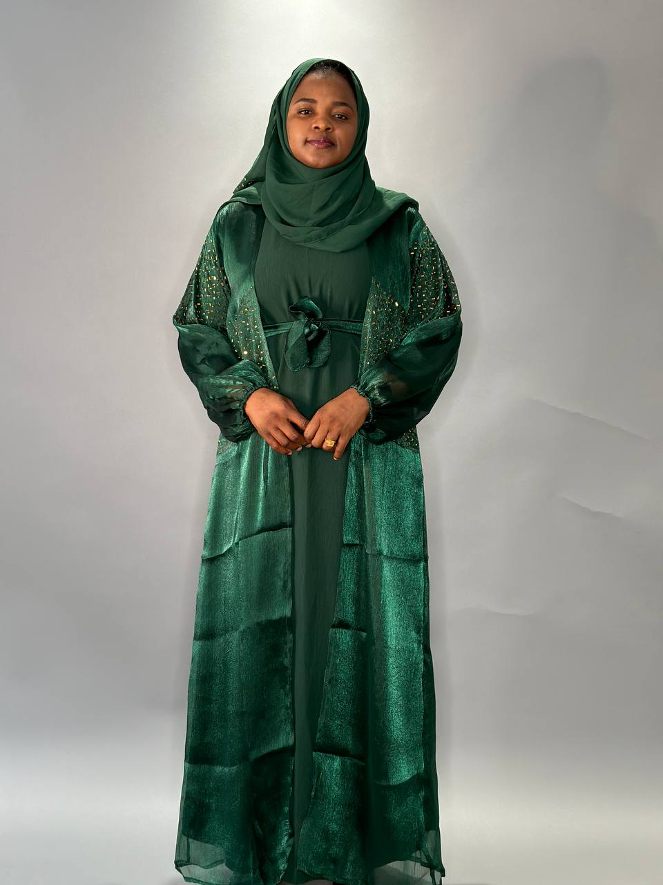 Abaya Zainab - green