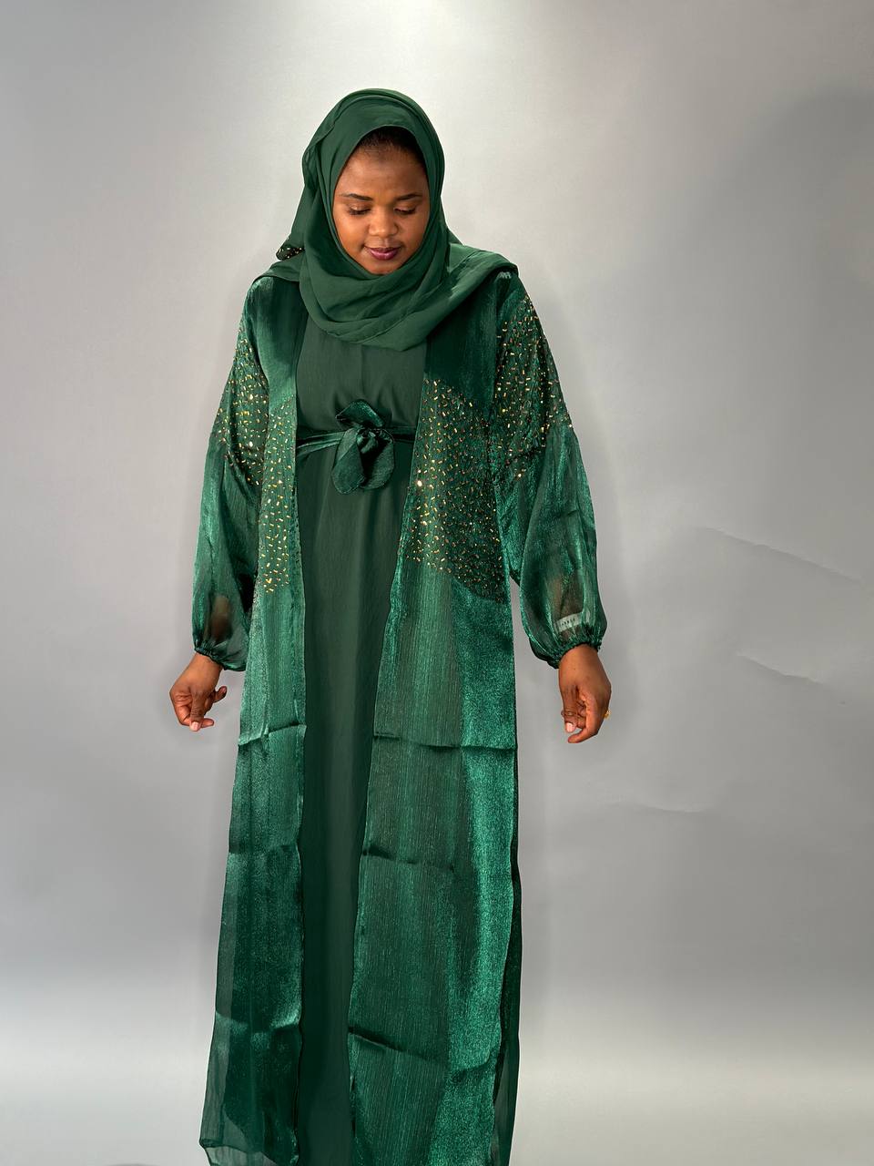 Abaya Zainab - green