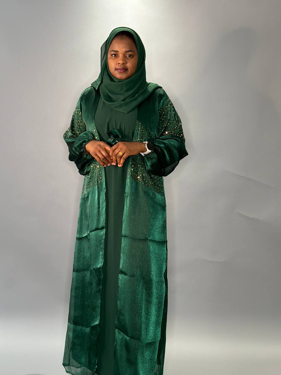 Abaya Zainab - green