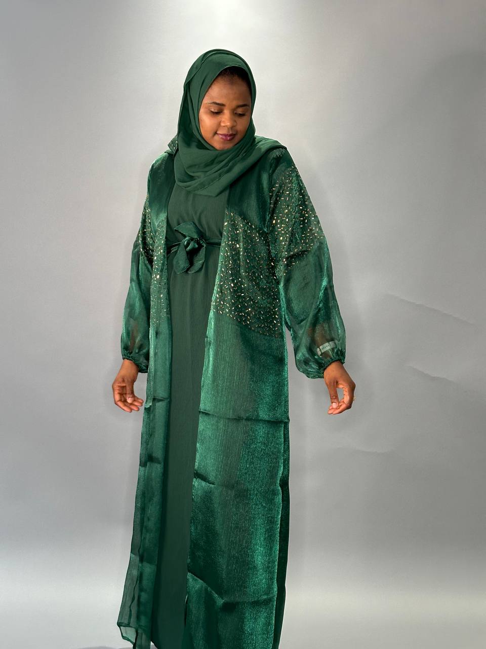 Abaya Zainab - green