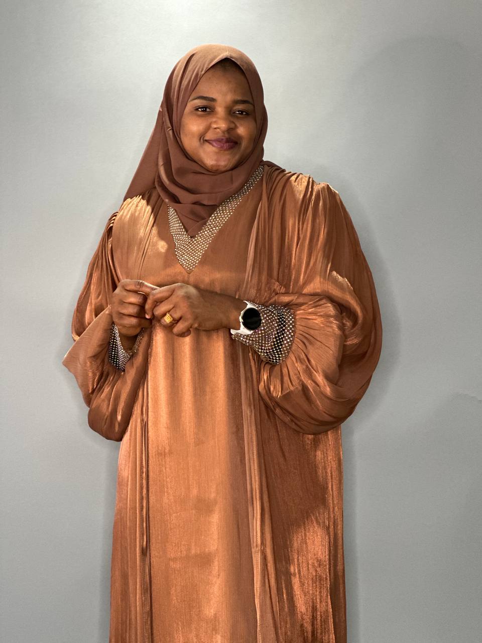 Abaya Husseina - brown