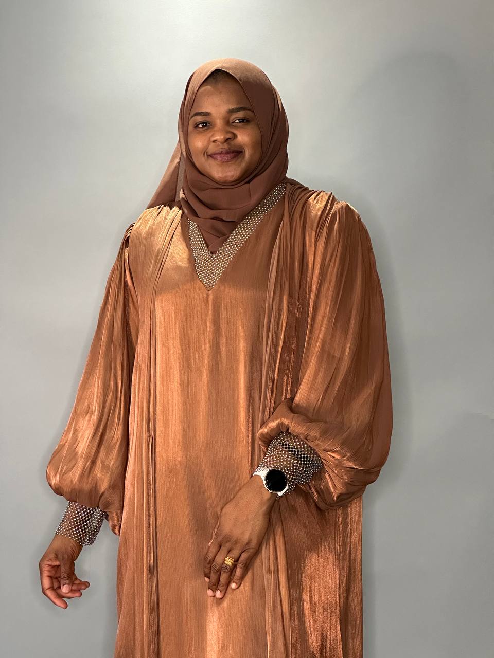 Abaya Husseina - brown