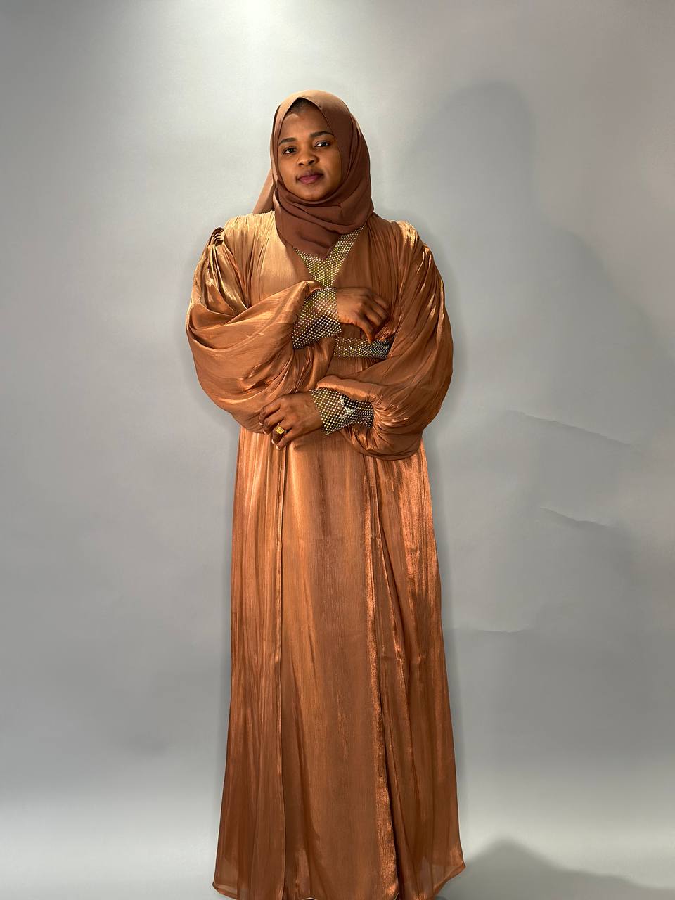 Abaya Husseina - brown