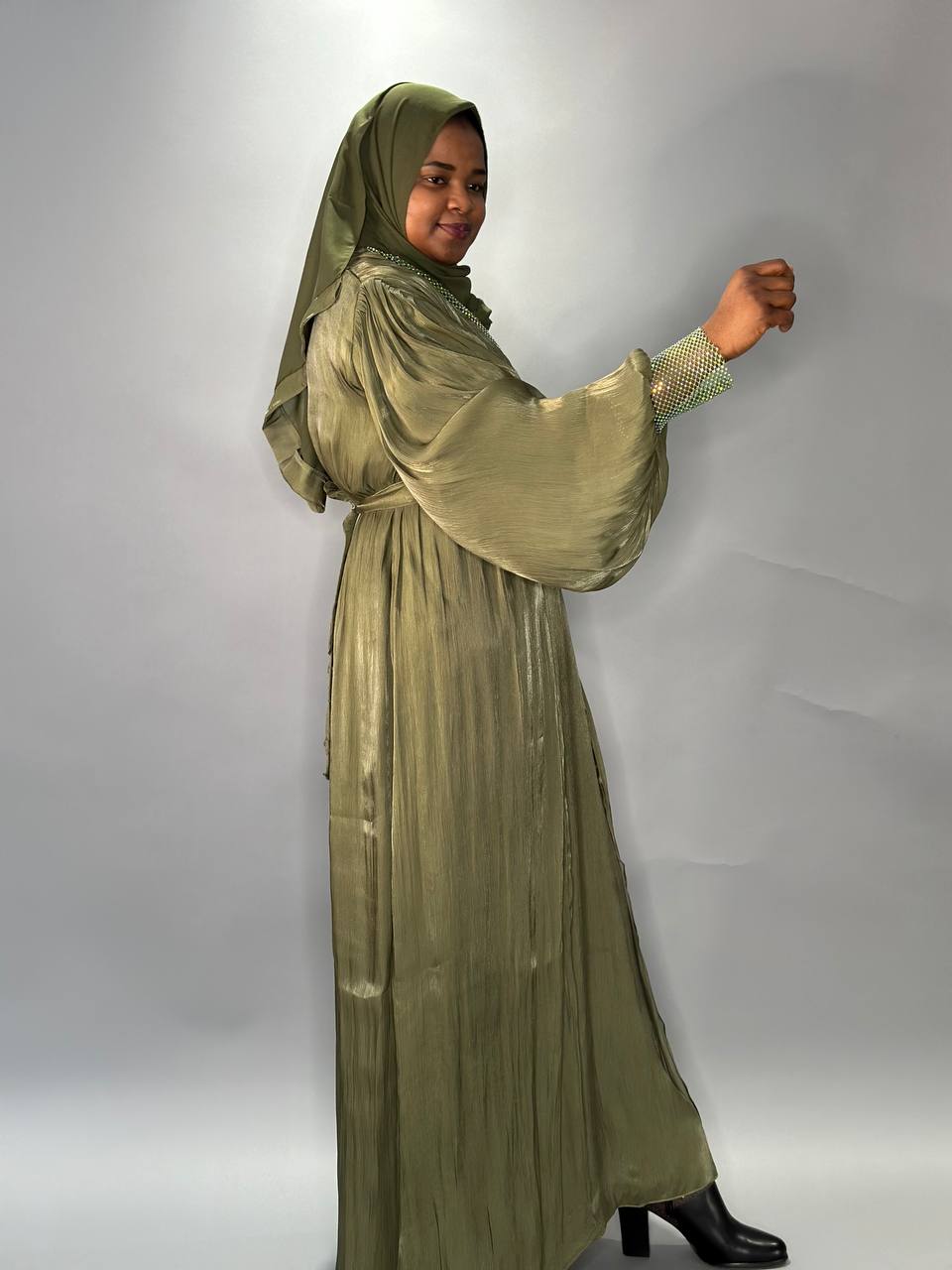 Abaya Husseina - green