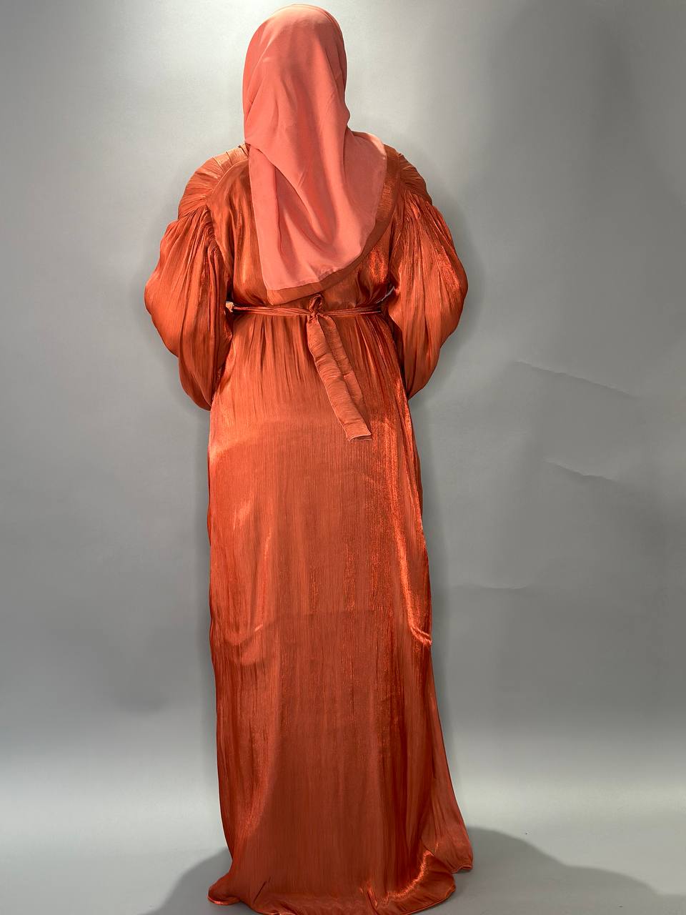 Abaya Husseina - burnt orange